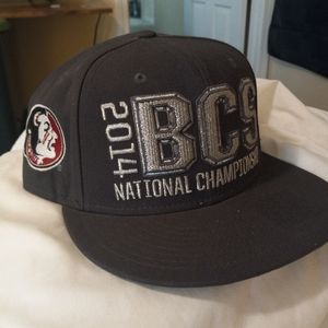 Dark Grey 2014 FSU SEMINOLES BOWL CHAMPIONSHIP SERIES MEN'S NIKE TRUE CAP.